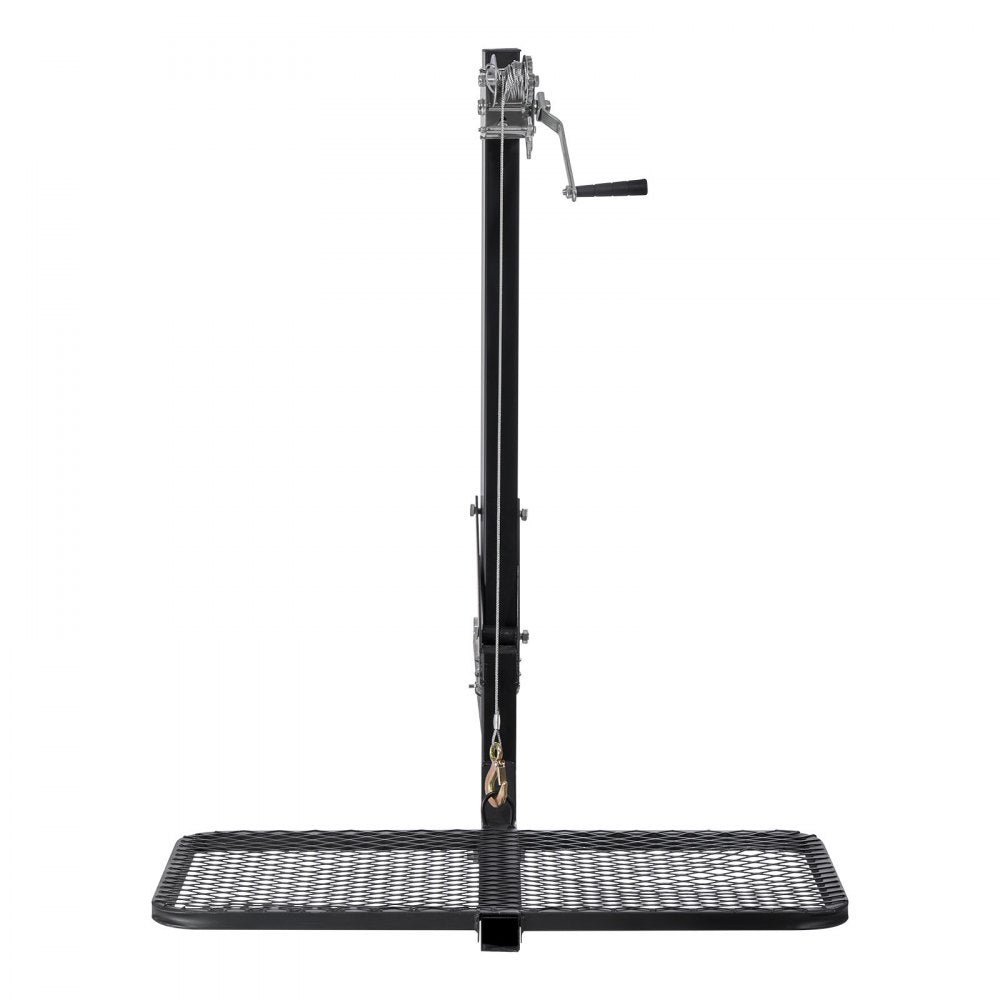 Hitch Deer Hoist with Lifting System Platform 300 lb Game Hoist Winch Lift
