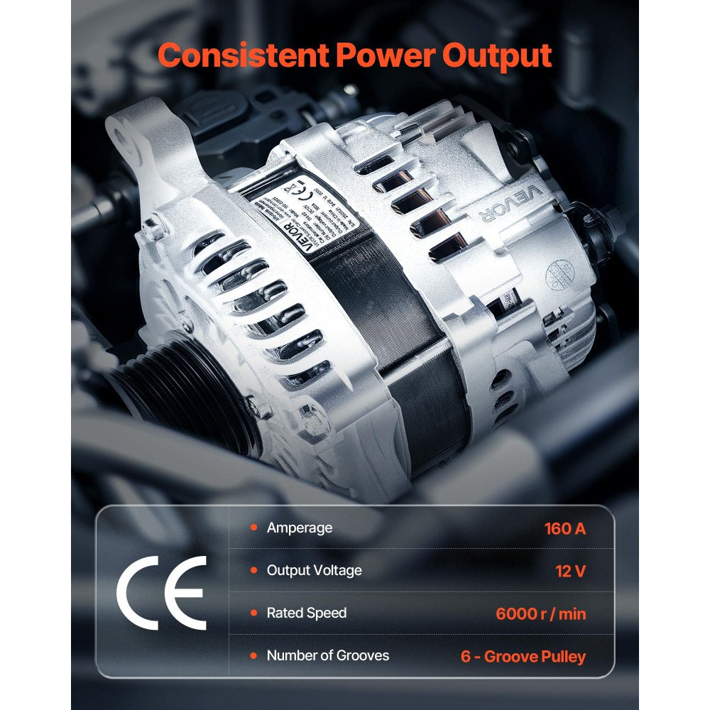 Alternator Car Alternator for Dodge Journey SE Value 2.4L 2020 SXT 12-18