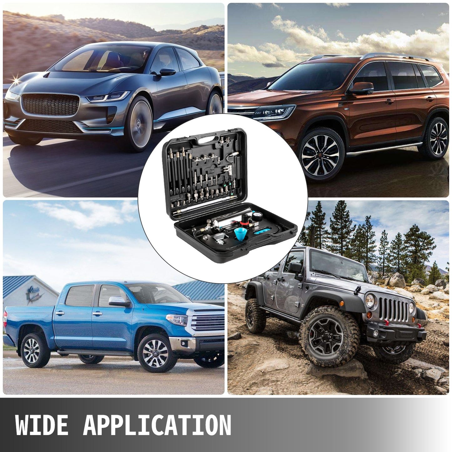 VEVOR Non-dismantle Cleaner Automotive Non-dismantle Fuel Injector Tester and Cleaner