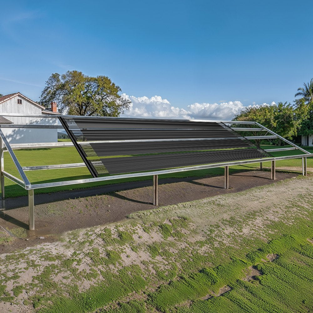 VEVOR Solar Pool Heater 850 x 6100 mm Aboveground Pool Heating System( 2 Panels)