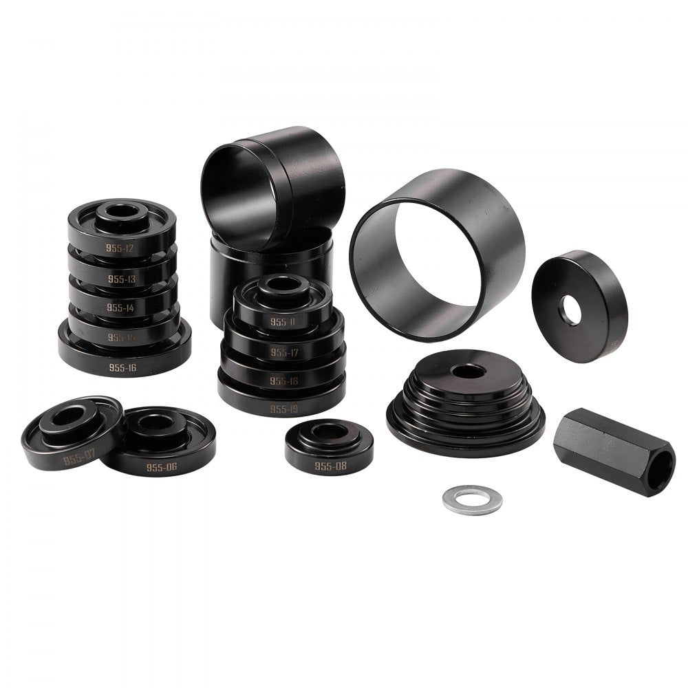 Wheel Bearing Press Kit, 23 PCS FWD Bearing Puller Tools, for Front Wheel Drive Bearing Removal and Installation, Wheel Bearing Tool with Sliding Screw, Bushings, Sleeve Plates, Storage Case