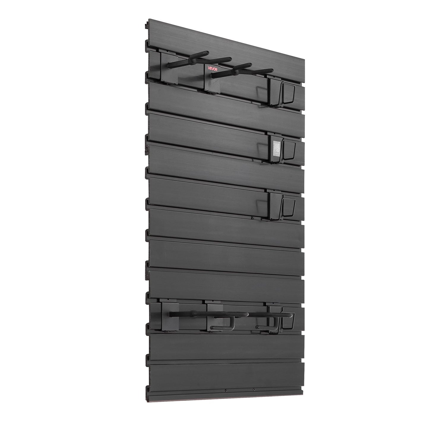 Gun Rack, Wall Mount, Tactical Rifle Shotgun Handgun Storage, Heavy-Duty PVC Panels & Steel Wall Racks, Securely Holds up to 2 Rifles & 4 Pistols, Modular Firearms Gun Gear Accessories Organizer
