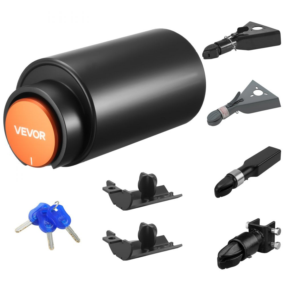 Trailer Coupler Lock Fits 50.6 & 58.6 mm Couplers Heavy Duty Hitch Lock