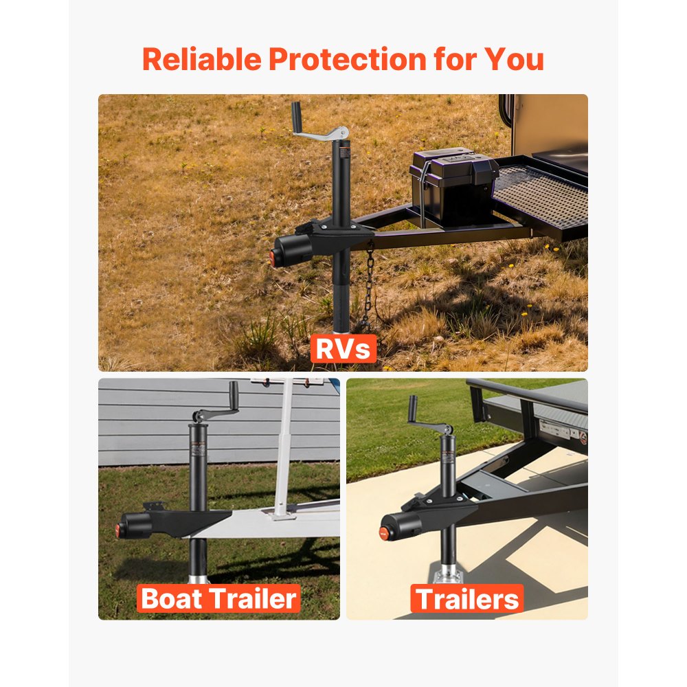 Trailer Coupler Lock Fits 58.6 mm Couplers Heavy Duty Tow Hitch lock