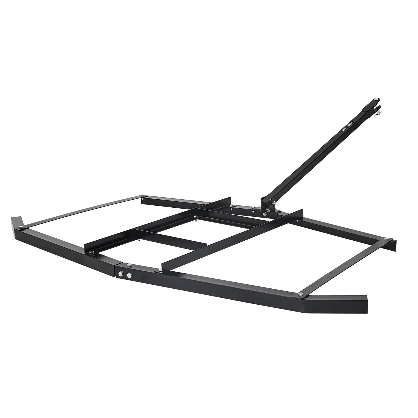 Drag Harrow, 1880 mm Width Tow Behind Drag Harrow, Q235 Steel Driveway Grader with Adjustable Bars & Pin Hitch, Support up to 50 lbs, Tractor Driveway Harrow for ATVs, UTVs, Garden Lawn Tractors
