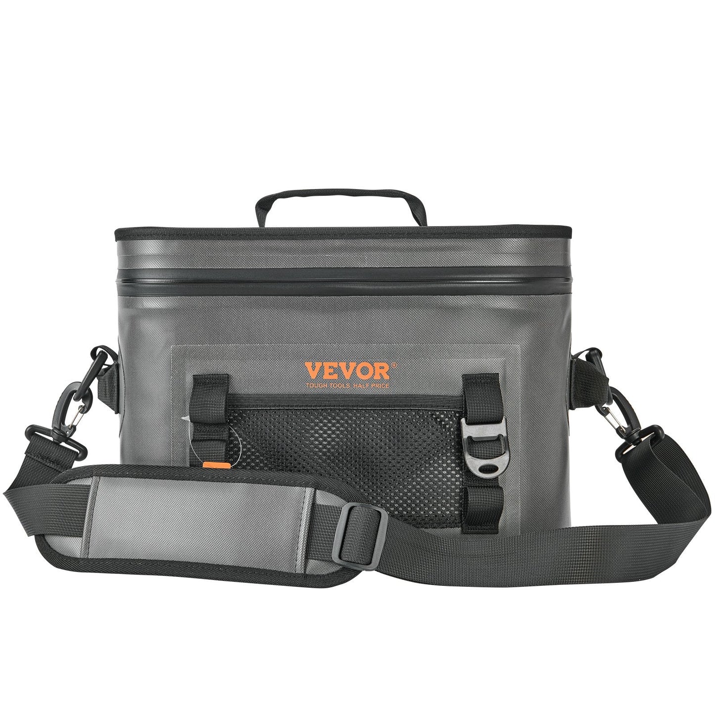 Waterproof 16-Can Insulated Cooler Bag with Bottle Opener for Outdoor Activities
