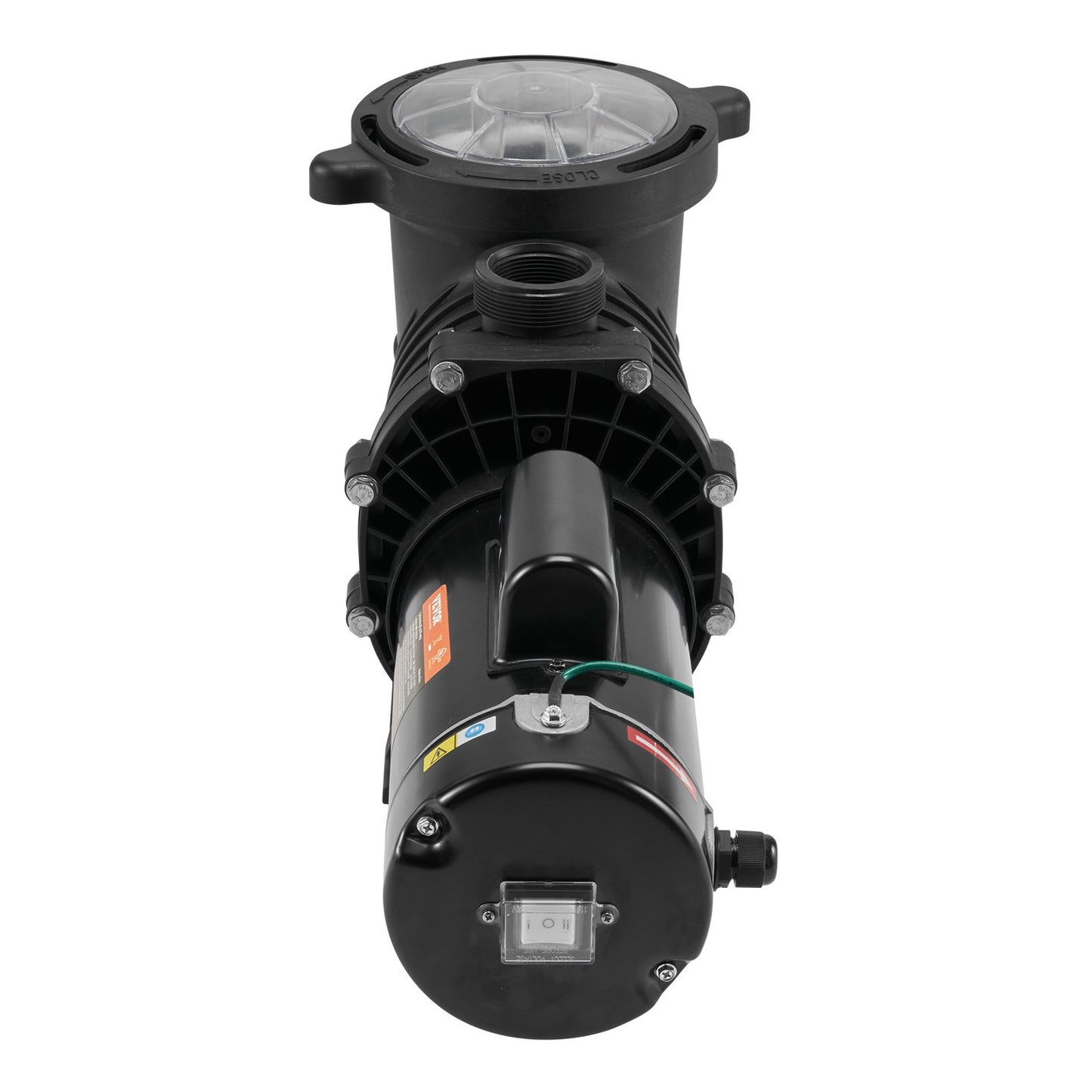 Pool Pump 2.0HP 230V, Variable Dual Speed Pumps 1500W, 5520 GPH Max Flow, Powerful Self-priming Swimming Pool Motor for Above Ground Pool, with Strainer Filter Basket, ETL Certification