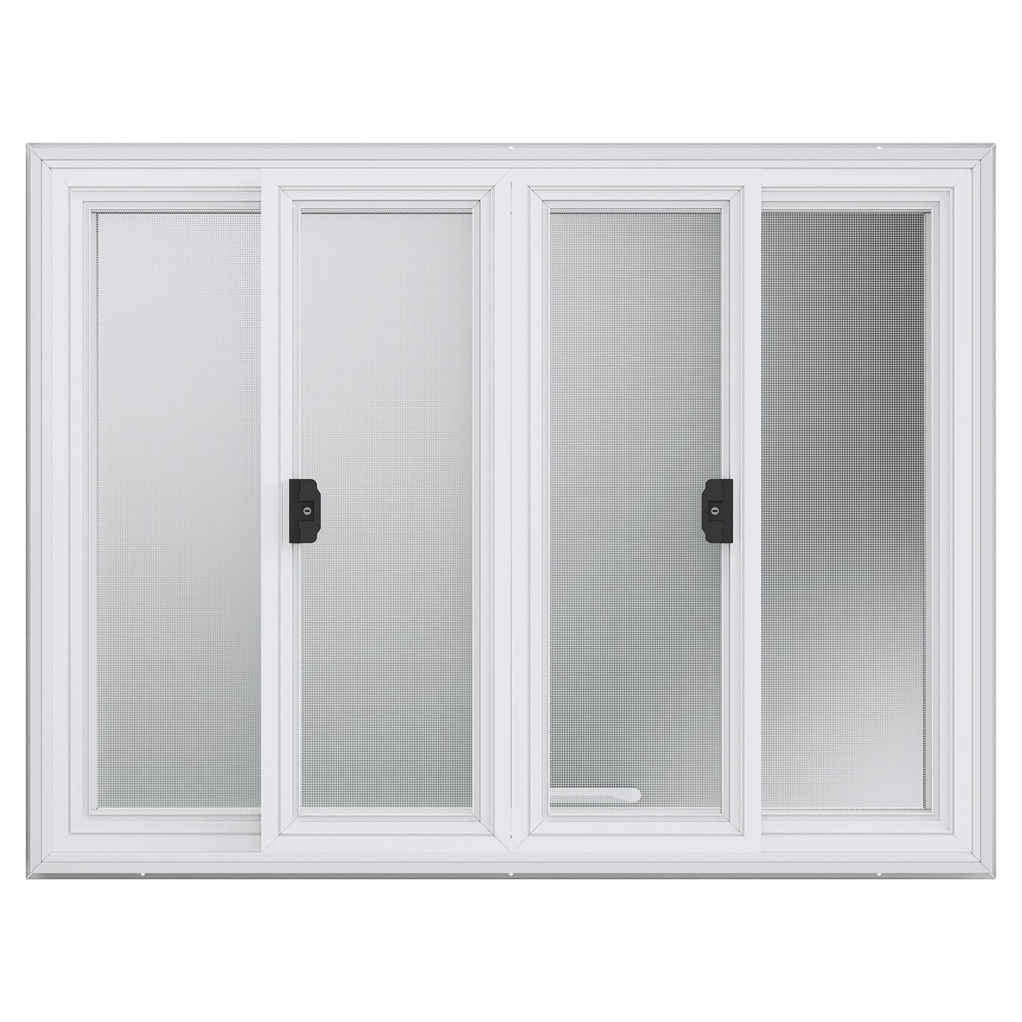 Concession Window for Food Truck, 1220x915 mm Aluminum Alloy Service Window, Up to 85 Degrees Serving Window with 4 Sliding Windows & Awning Door & Drag Hook, for Food Truck Concession Trailer