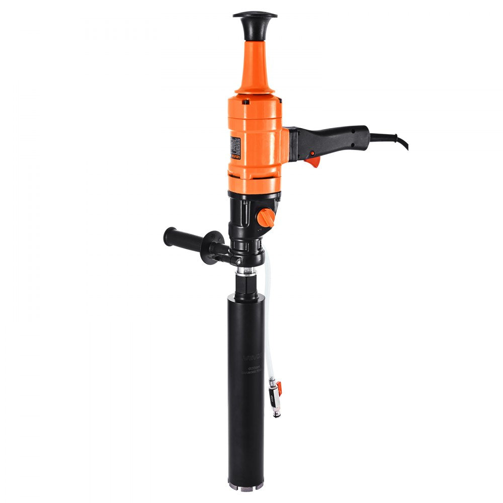 VEVOR Diamond Core Drill Machine Handheld Concrete Core Drill Rig 200 mm 1500W