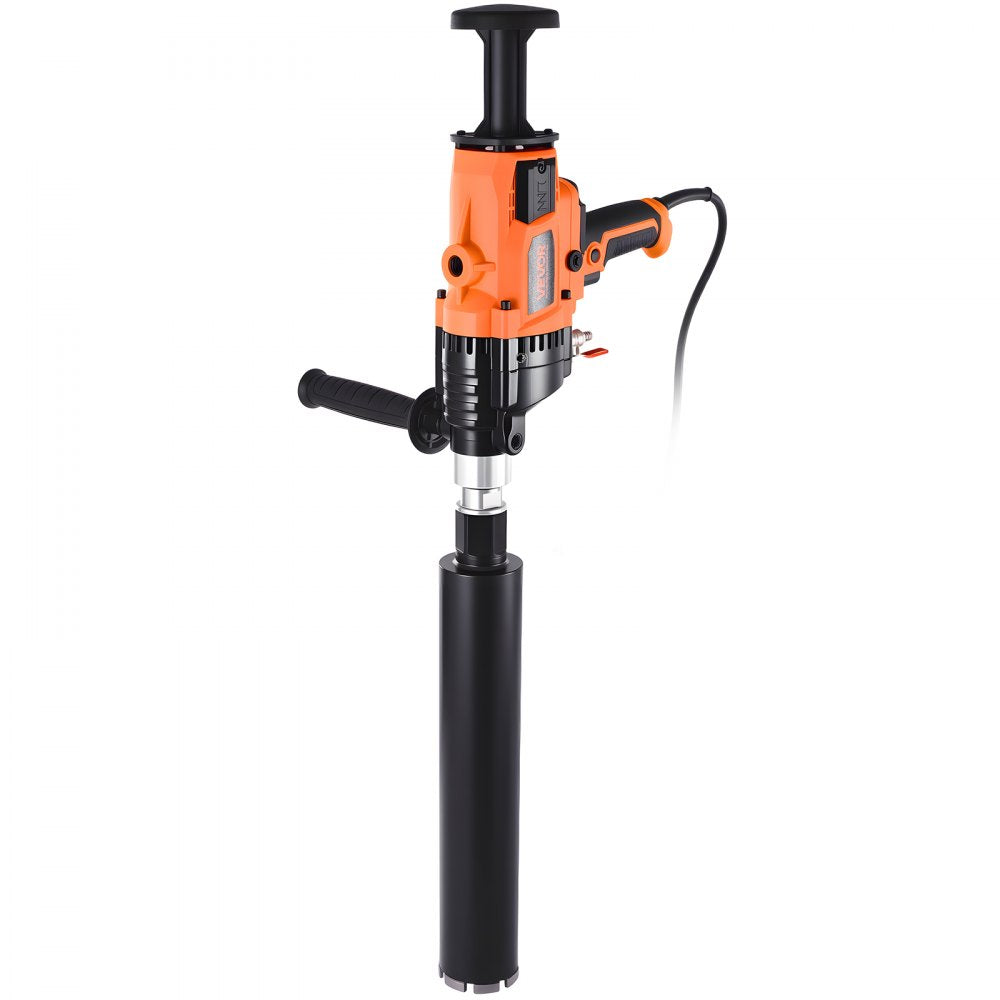 VEVOR Diamond Core Drill Machine Handheld Concrete Core Drill Rig 160 mm 2000W