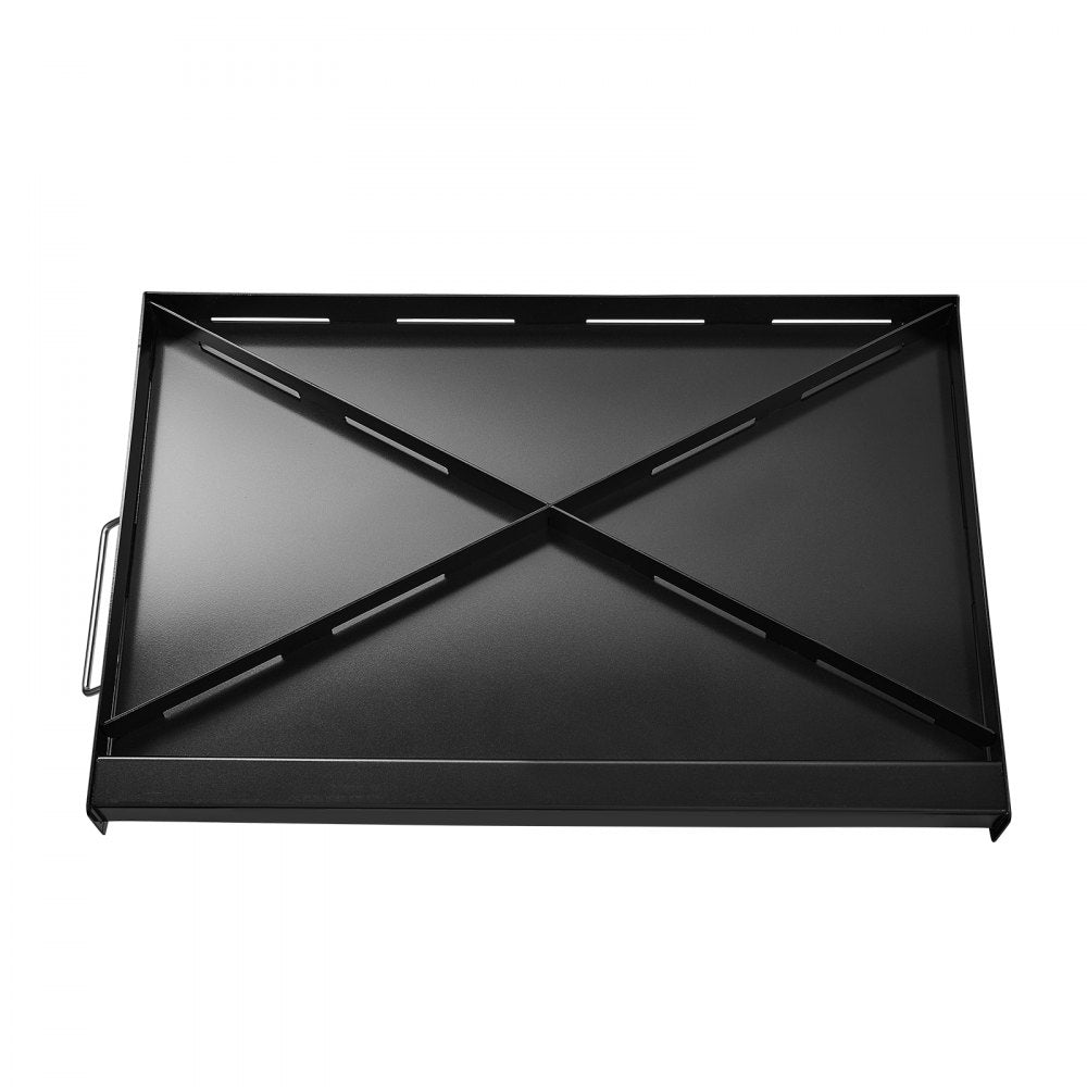 VEVOR 24x16 in Flat Top Griddle Carbon Steel Universal BBQ Grill Pan Cookware