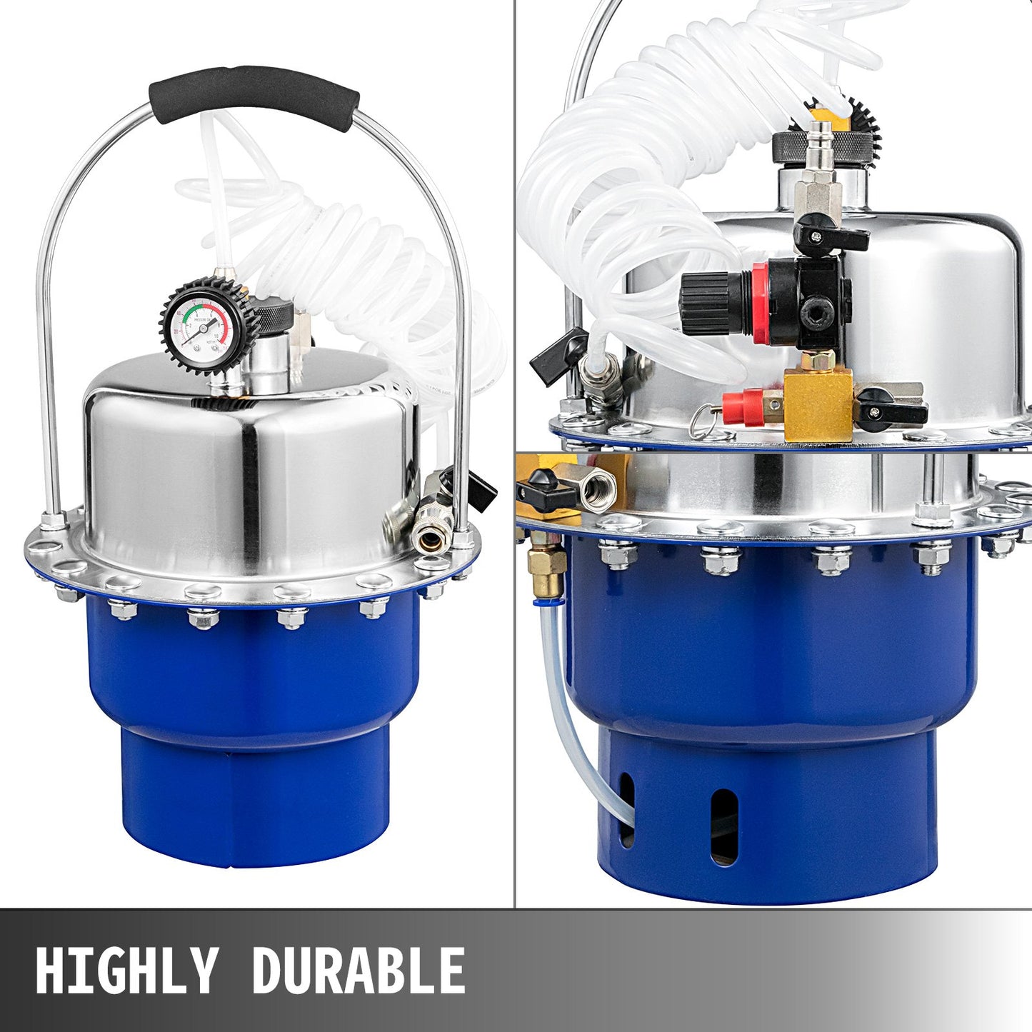 Vevor Pneumatic Air Pressure Bleeder Brake Bleeder and Clutch Bleeder Valve System