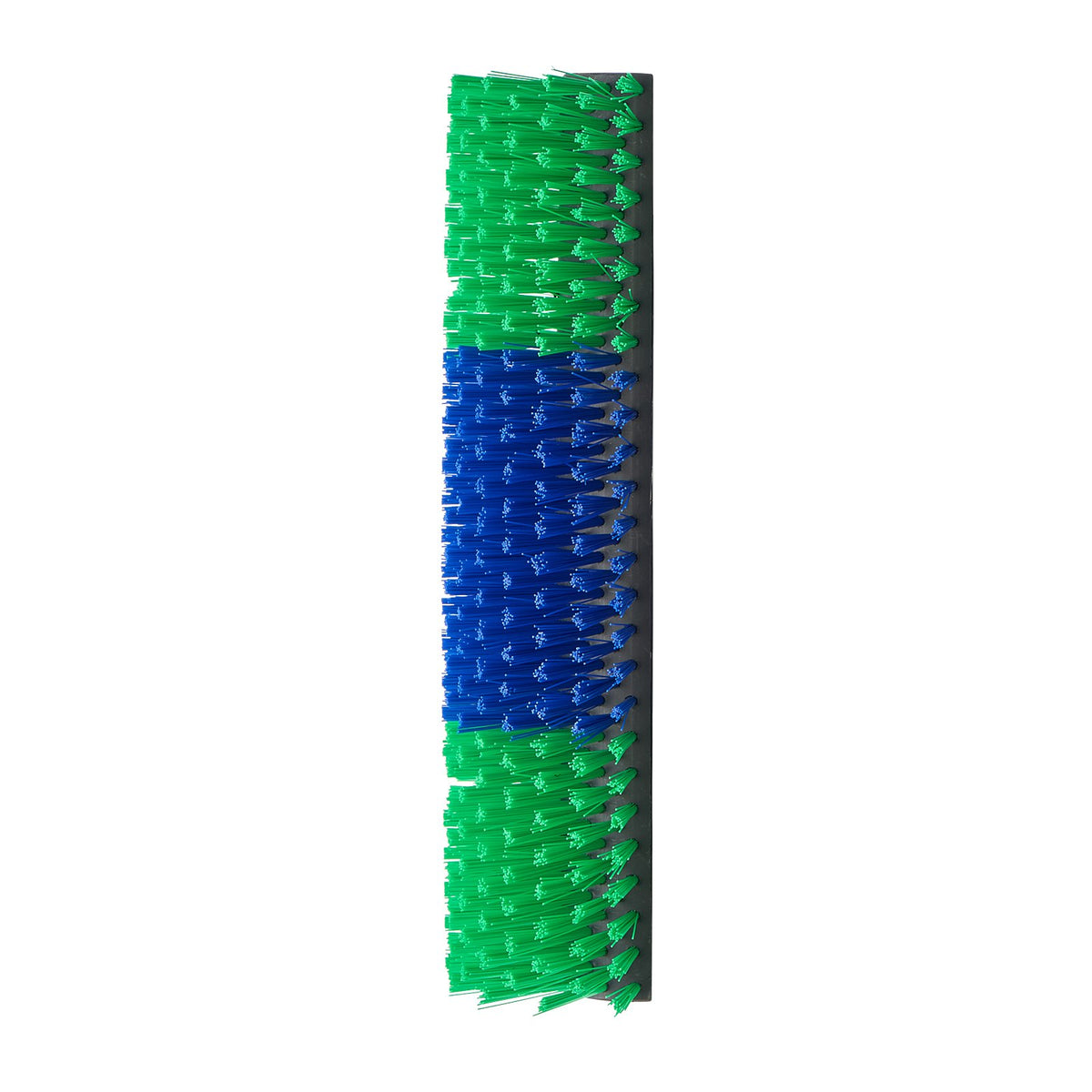 Livestock Scratching Brush, 1PC Goat Scratcher Brush Post with 4 Screws, 430 x 190 mm Cow Scratcher for Back Itch Relief, Massage Grooming Scratch Tool for Horse Cattle Sheep Pig, Green & Blue