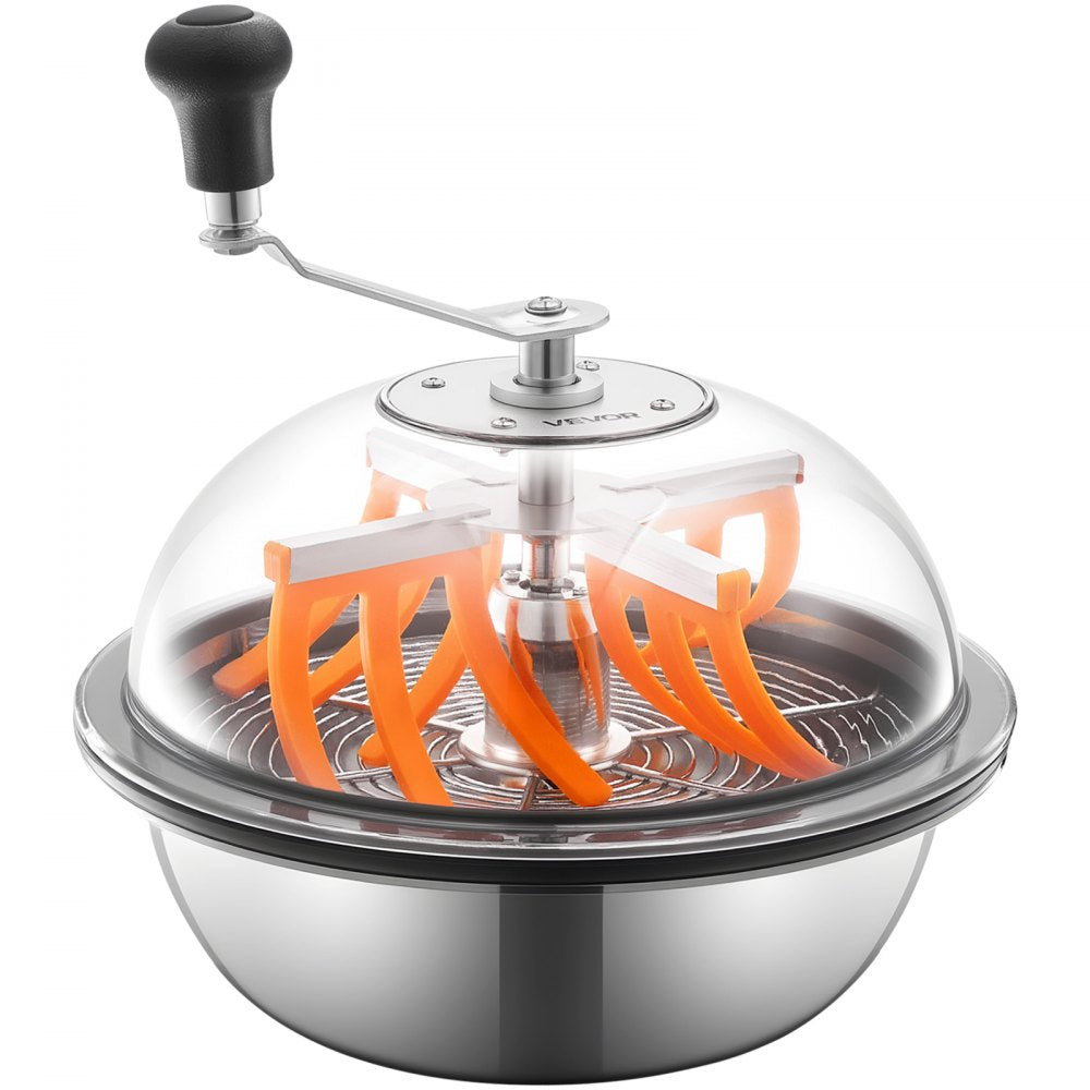 Bud Leaf Bowl Trimmer, 335 mm Manual Bud Trimmer, with Sharp Stainless Steel Blades, Visual Cutting, Wet & Dry Hydroponic Cutting Machine, Twisted Spin Cut for Plants Leaves Buds Flowers