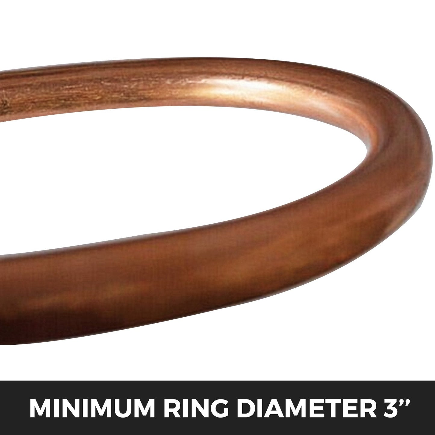 Portable Ring Roller Bender, 0.08m Ring Size, Round & Flat Steel Capacity