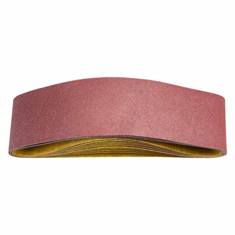Sanding Belts 152 x 1219mm Belt Sander Sanding Belt 80 Grit Aluminum Oxide
