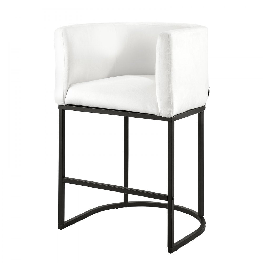 63cm Bar Stool Counter Height Barstool Backrest Kitchen Chair Set of 3