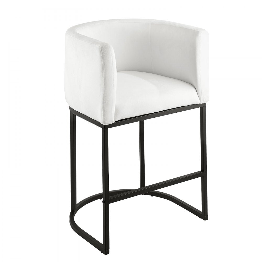 63cm Bar Stool Counter Height Barstool Backrest Kitchen Chair Set of 3