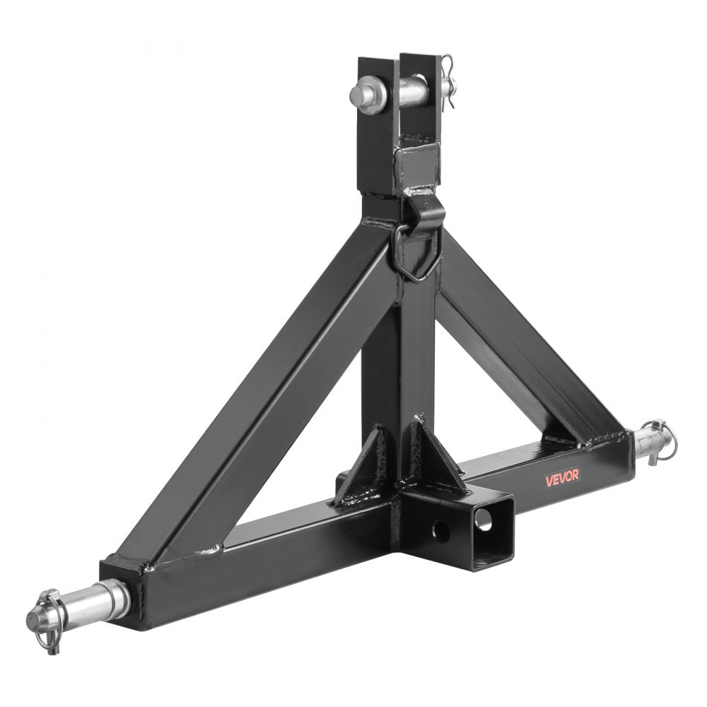 VEVOR 3 Point 2" Trailer Hitch Receiver Quick Hitch Adapter 3000lbs Capacity