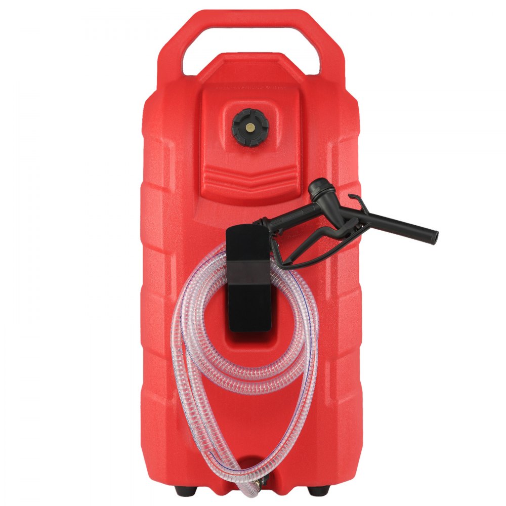 60.57L Fuel Caddy, 7.8 L/min, Portable Gas Storage Tank Container with Rubber Wheels, Gravity-flow Mode, Fuel Transfer Storage Tank for Gasoline Diesel Machine Oil Car Mowers Boat Motorcycle