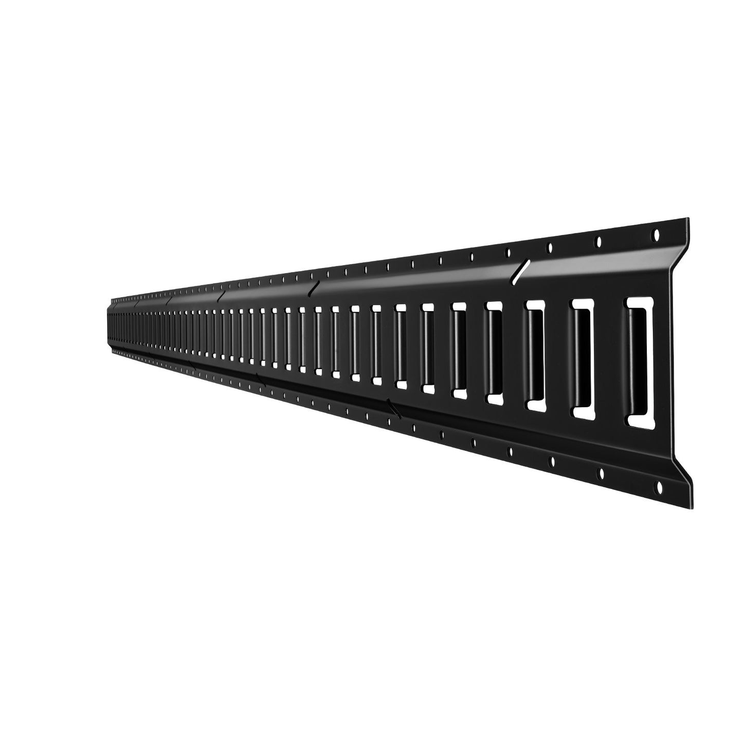 E-Track Tie-Down Rails, 4 Pack, 2.3 m E Track Rails Secures Cargo & Heavy Loads Up to 909 kg, Trailer Tie-Down System Suitable for Garages, Vans, Motorcycle Tie Downs, ATV Mountings