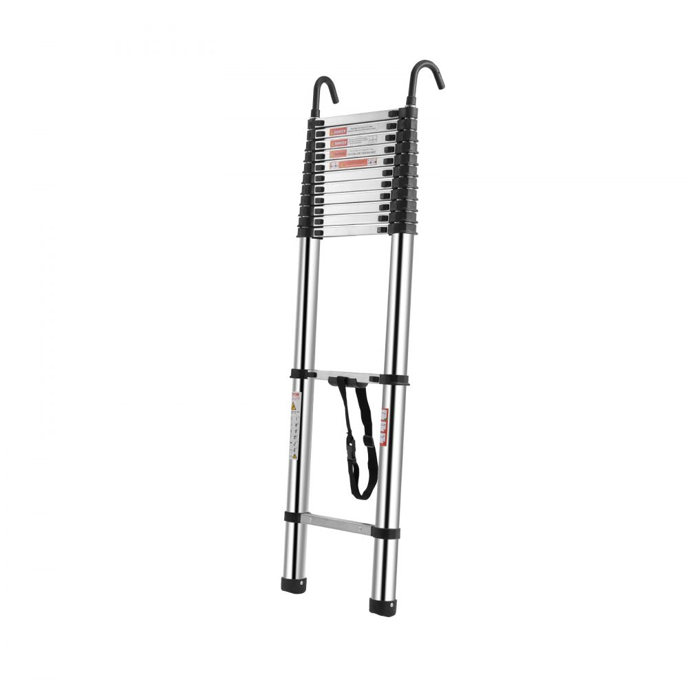 VEVOR Telescoping Ladder Stainless Steel Extension Step 5030mm Portable Ladders