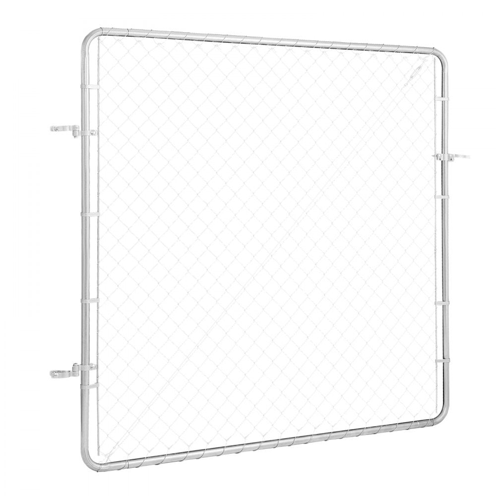 Chain Link Fence Gate Fit 3 ft x 4 ft Garden Fence Gate Posts Not Included