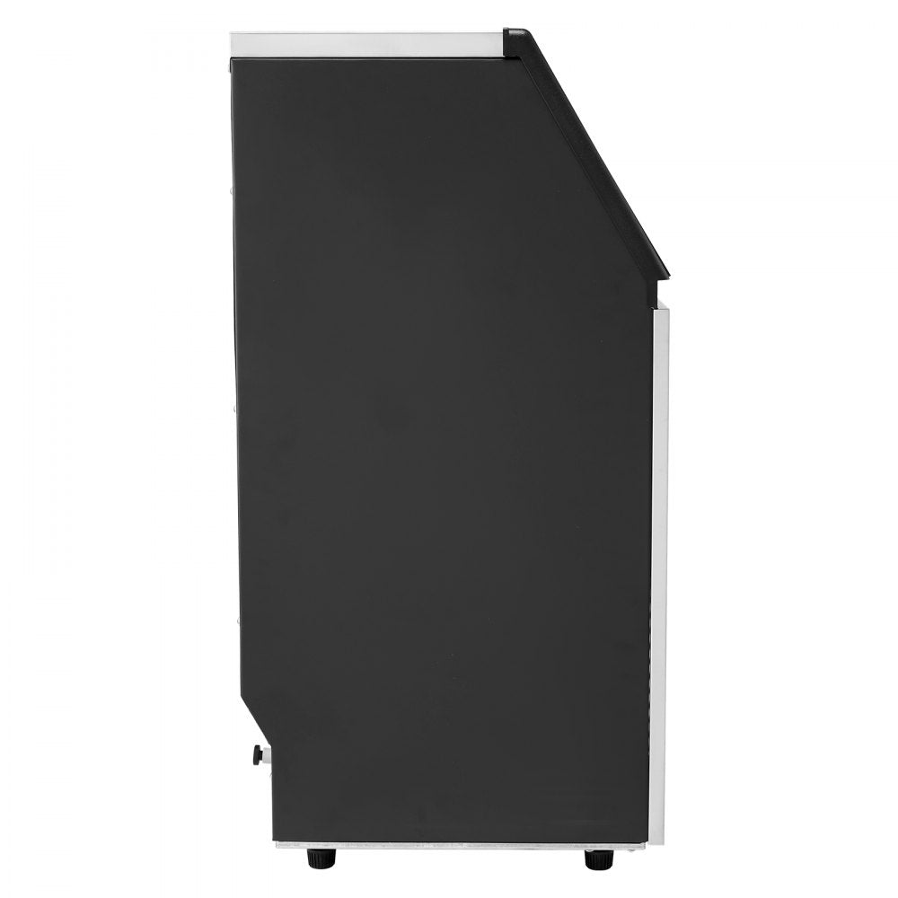 VEVOR Commercial Ice Maker Freestanding Cabinet Machine 100lbs/24H 45 Ice Cubes