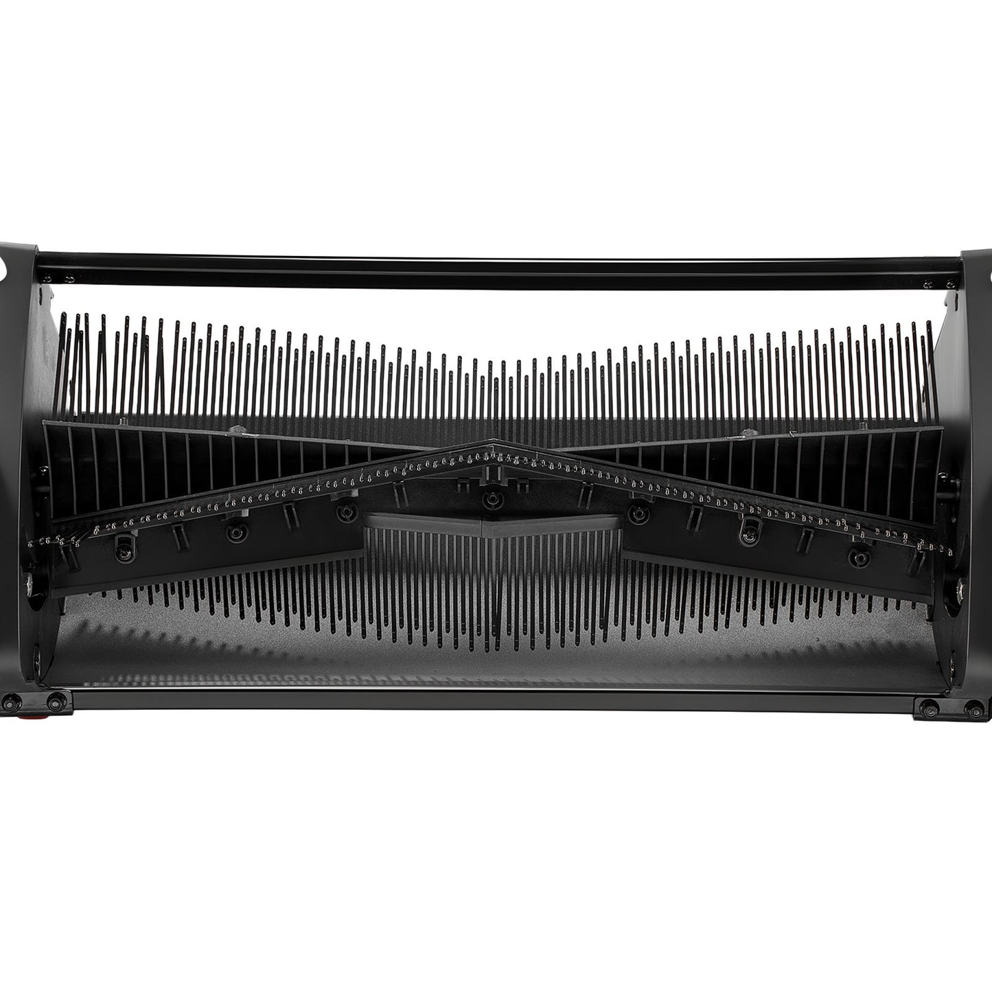 3 Packs Lawn Sweeper Brush Replacement, Compatible with 66 cm Lawn & Leaf Collector Sweepers, Yard Sweeper Brush Paddle with Durable V-Shaped Bristles for Easy Grass Leaf Cleanup