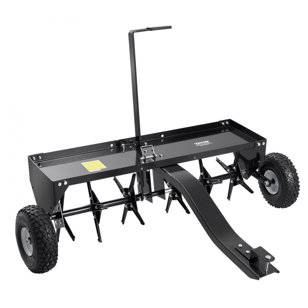 VEVOR 101.6 cm Tow Behind Plug Aerator with Universal Hitch Pull Behind Aerator
