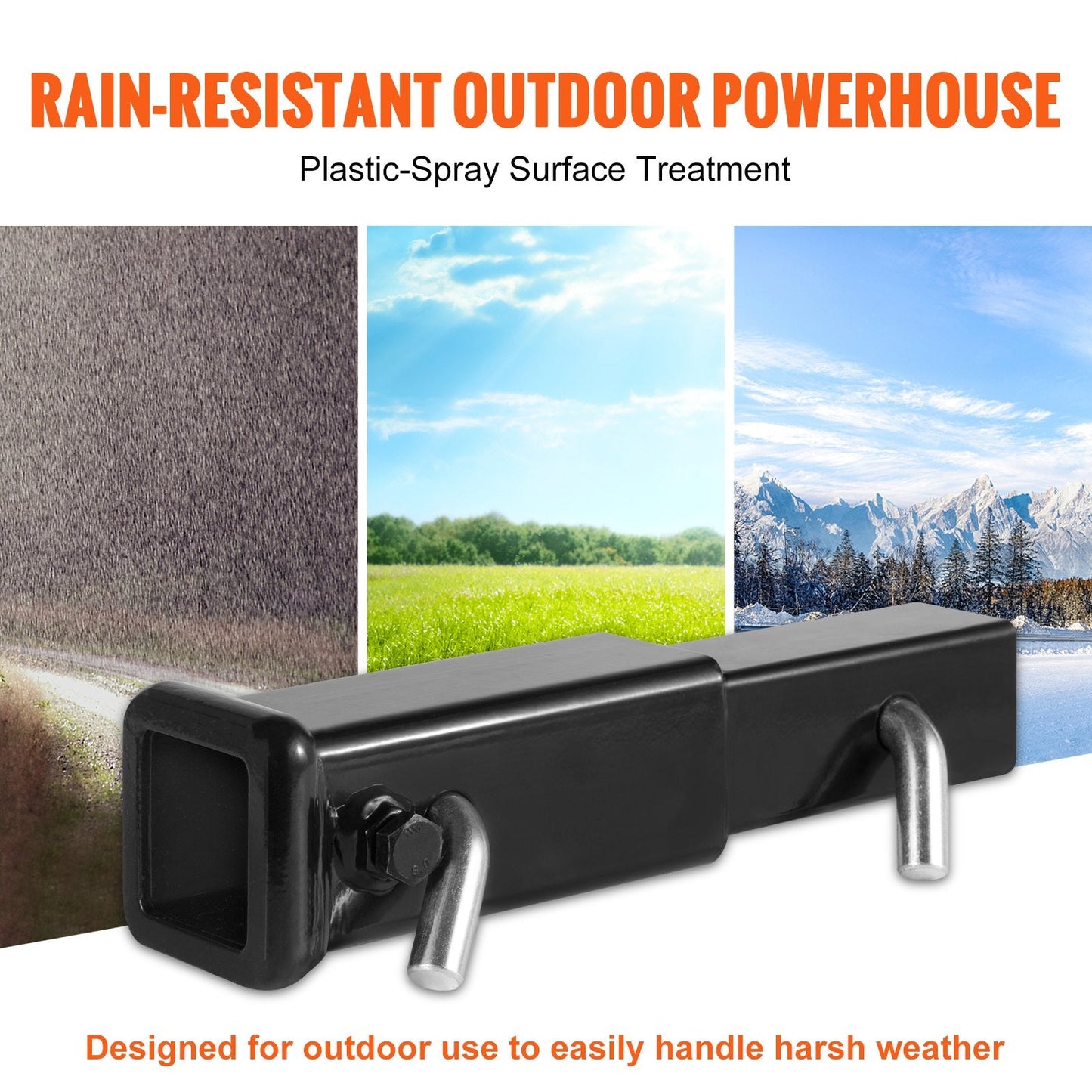 Heavy-Duty Trailer Hitch Extender, 7m Extension, 1800kg Towing Capacity, Steel