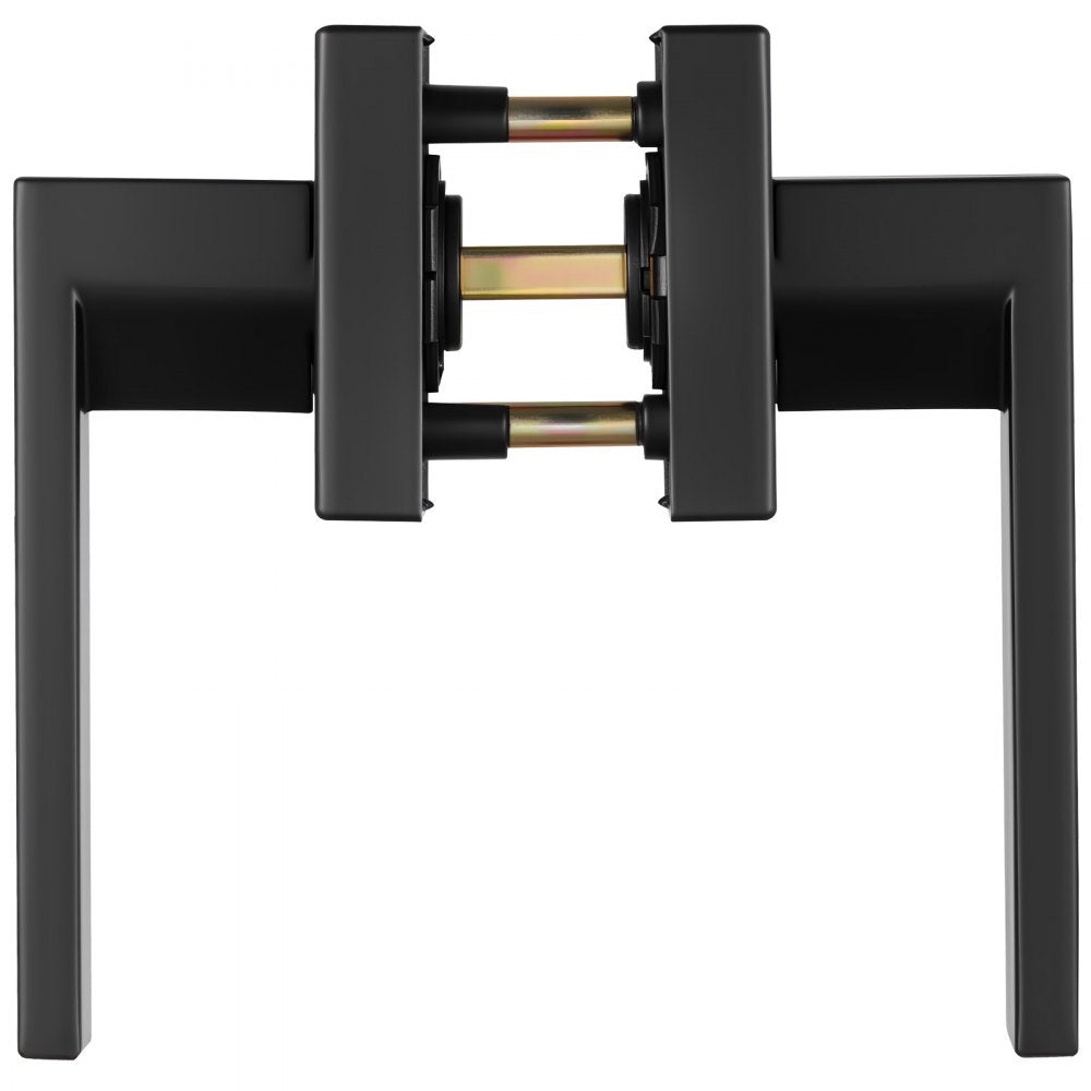 Passage Door Handle 1 Pack Matte Black Door Lever Interior Reversible Lever