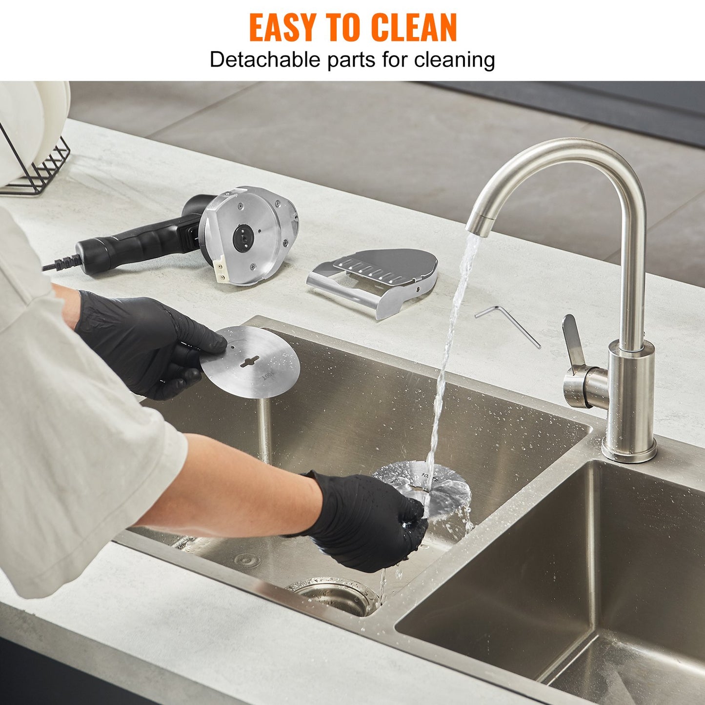 VEVOR Electric Shawarma Knife, 80W Professional Turkish Kebab Knife, Commercial