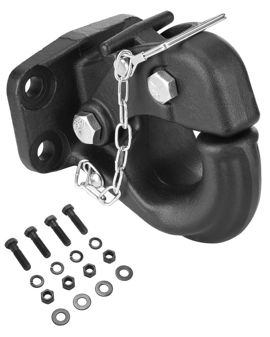 VEVOR Pintle Hitch Trailer Hitches Receiver for 63.5 to 76.2 mm Lunette Ring