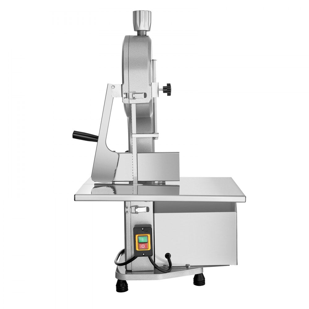 VEVOR 1800W Commercial Electric Meat Bandsaw Stainless Steel Bone Sawing Machine