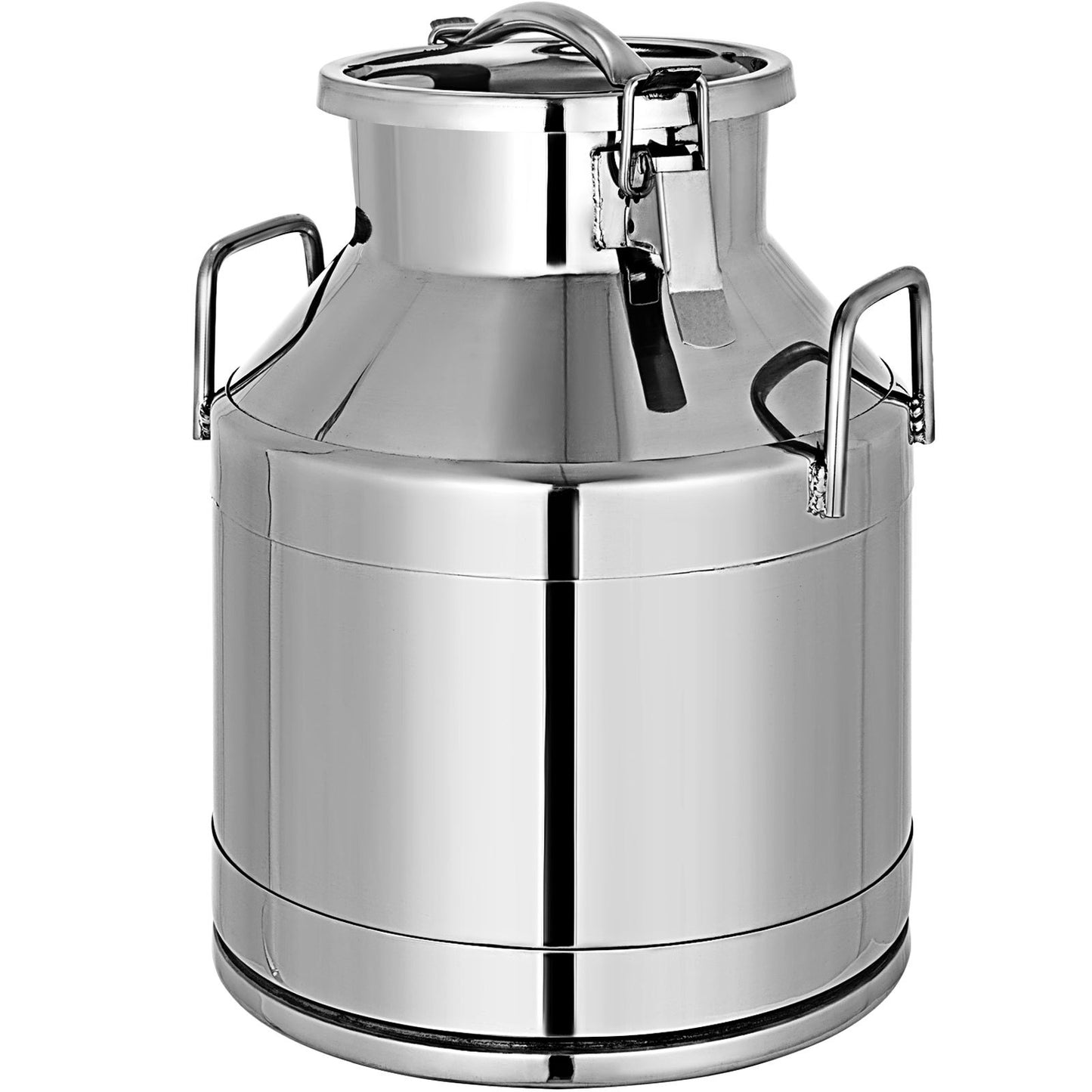 VEVOR 20L Milk Can Bucket Stainless Steel 304 W/Lid Cow Dairy Goat Sheep Milk
