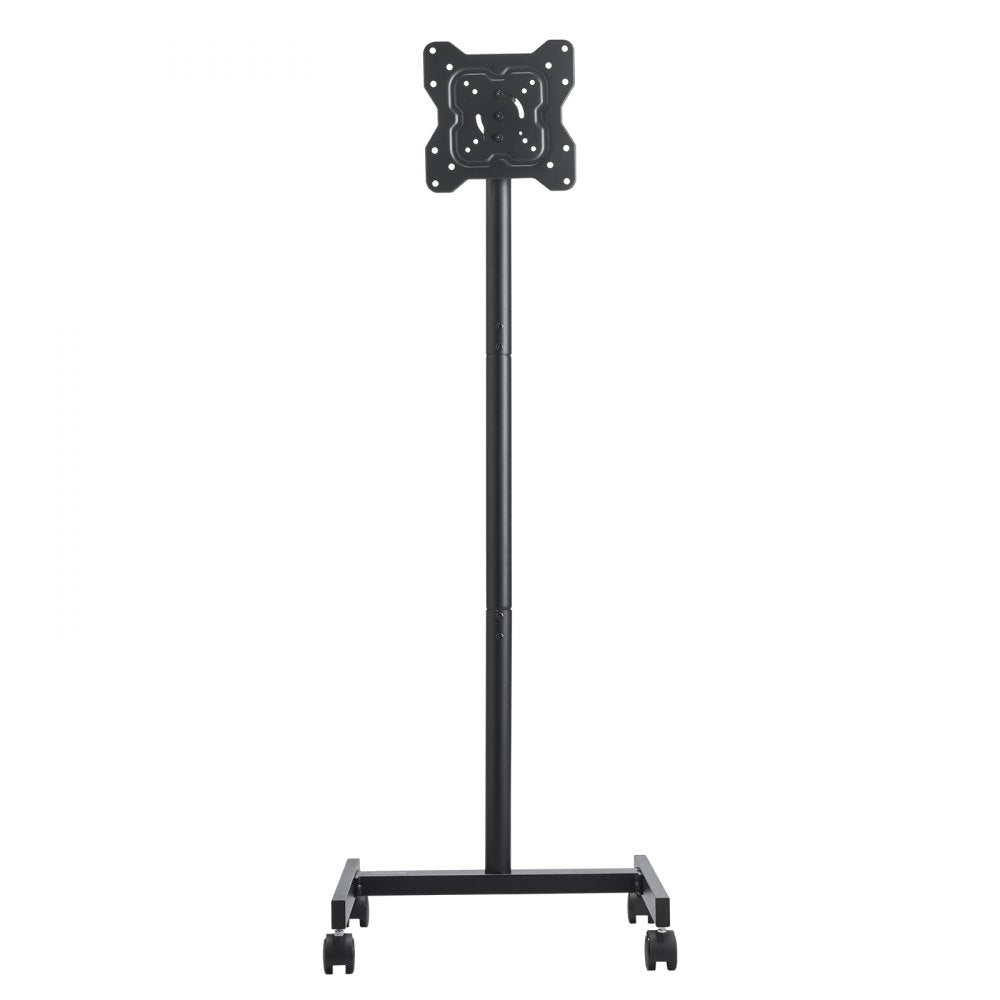VEVOR Rolling TV Stand Mobile TV Cart Holds Up to 20 kg for 17-55 Inch Screens