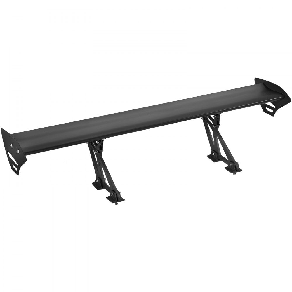 VEVOR Universal Rear Spoiler GT Style Adjustable Trunk Wing Car Racing 43.3''