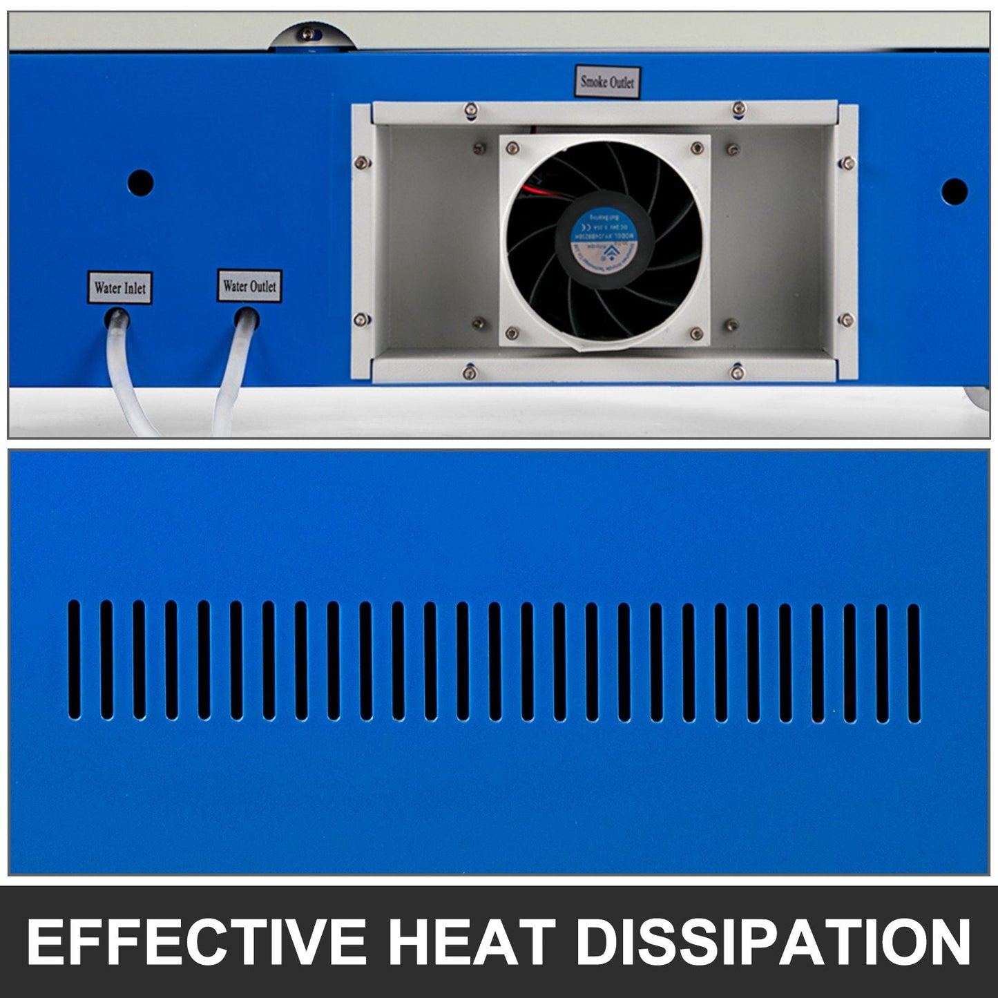 40W CO2 Laser Engraving Machine with USB, 0.3 x 0.2m Area, Air Exhaust Fan