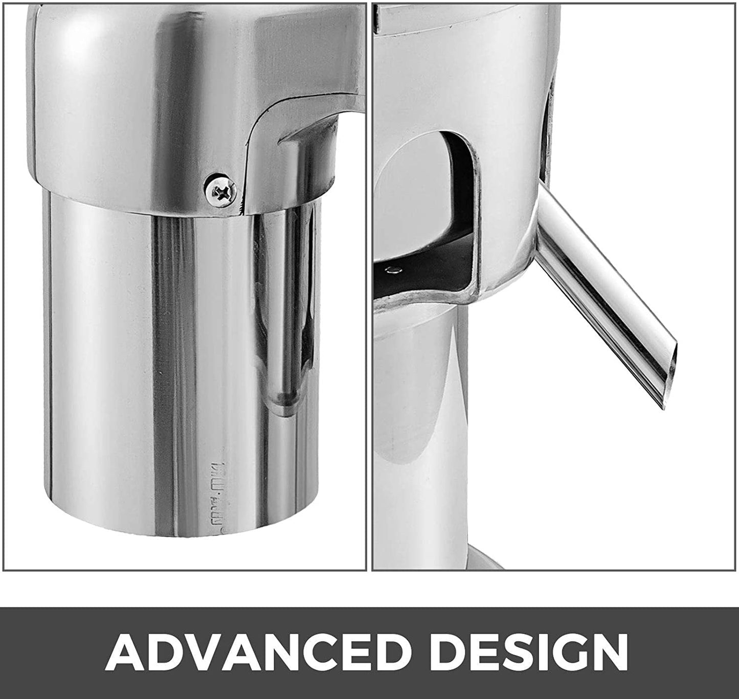 Commercial Stainless Steel Juicer, 80 kg/hr Capacity, 370W Power, 2800 RPM