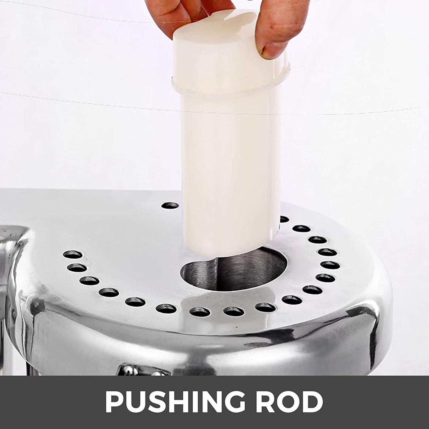 Commercial Stainless Steel Juicer, 80 kg/hr Capacity, 370W Power, 2800 RPM