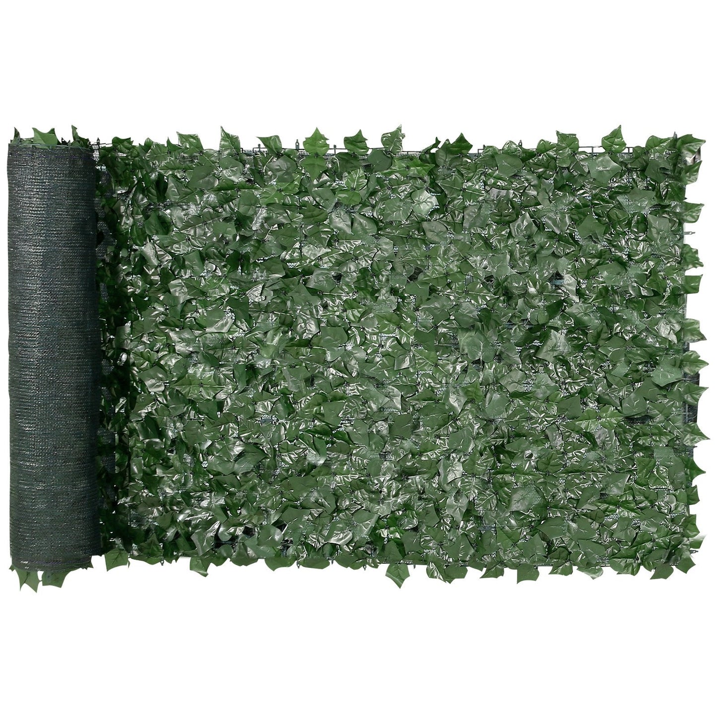 Artificial Ivy Privacy Fence, 0.99x2.49m Green Wall Screen for Outdoor Decor