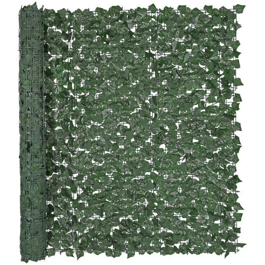 VEVOR Ivy Privacy Fence, 1500 x 2490 mm Artificial Green Wall Screen, Greenery Ivy