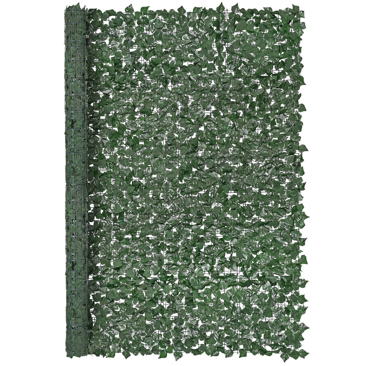 VEVOR Ivy Privacy Fence, 2440 x 1830 mm Artificial Green Wall Screen, Greenery Ivy