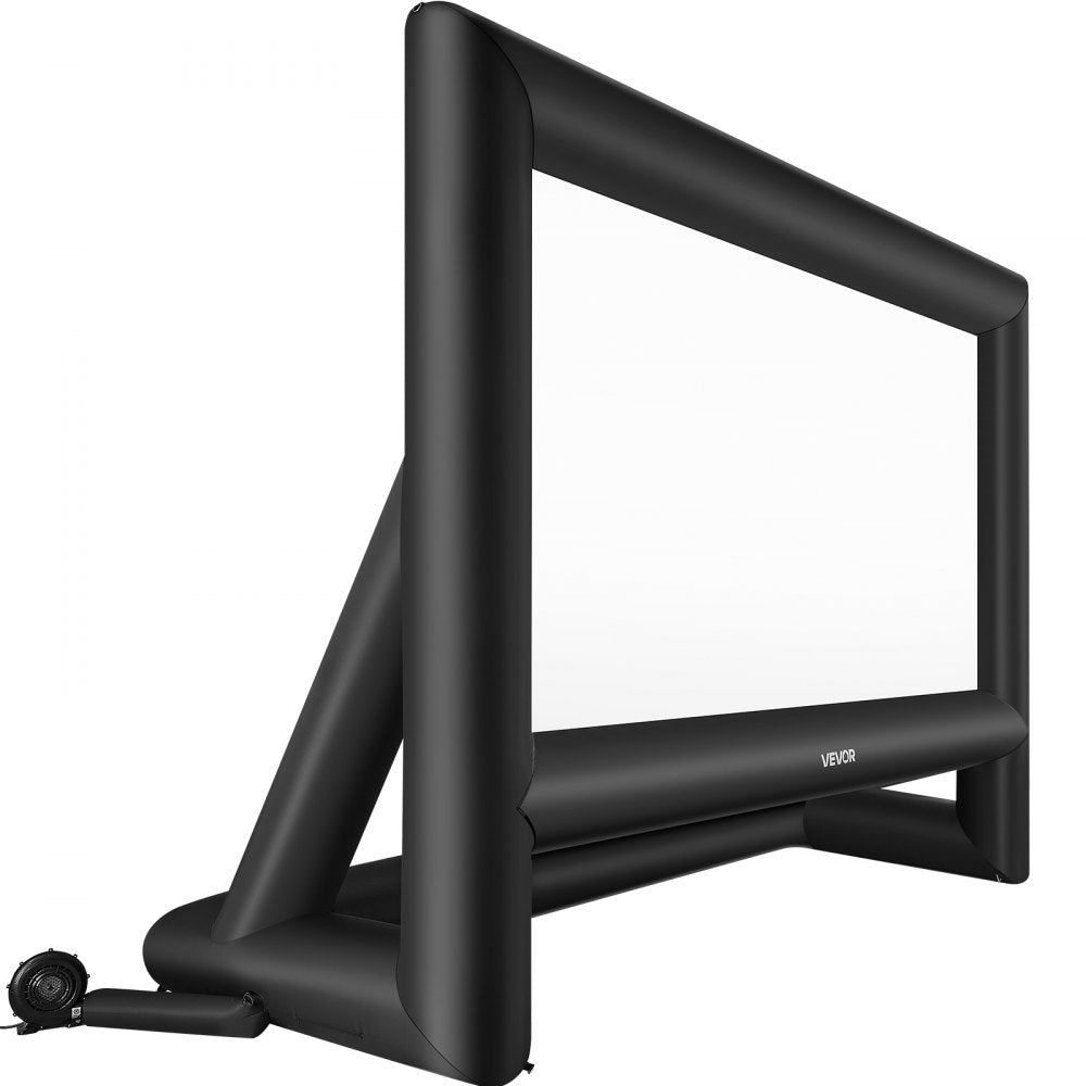 VEVOR 20 ft Inflatable Movie Screen 16:9 600D Movie Projection with Portable Bag