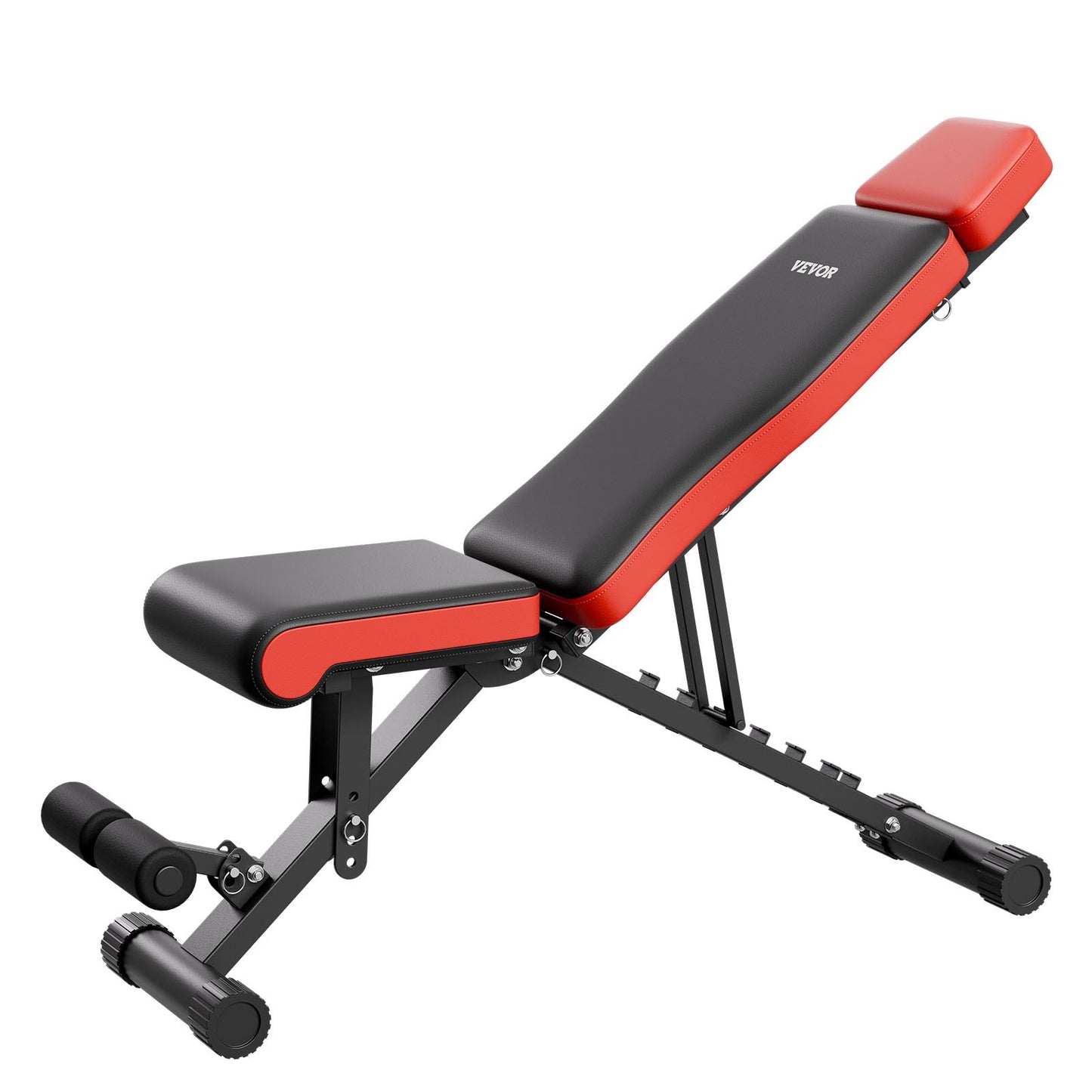 Weight Bench, 660lbs Adjustable Weight Bench Press for Full Body Workout, Exercise Sit up Bench for Home Gym Strength Training, Flat Bench with Extended Head/Neck Protection & Quick Folding