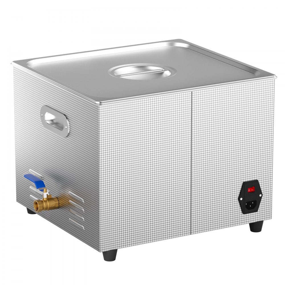 VEVOR 15L Ultrasonic Cleaner with Heater Timer & Basket Digital Sonic Machine