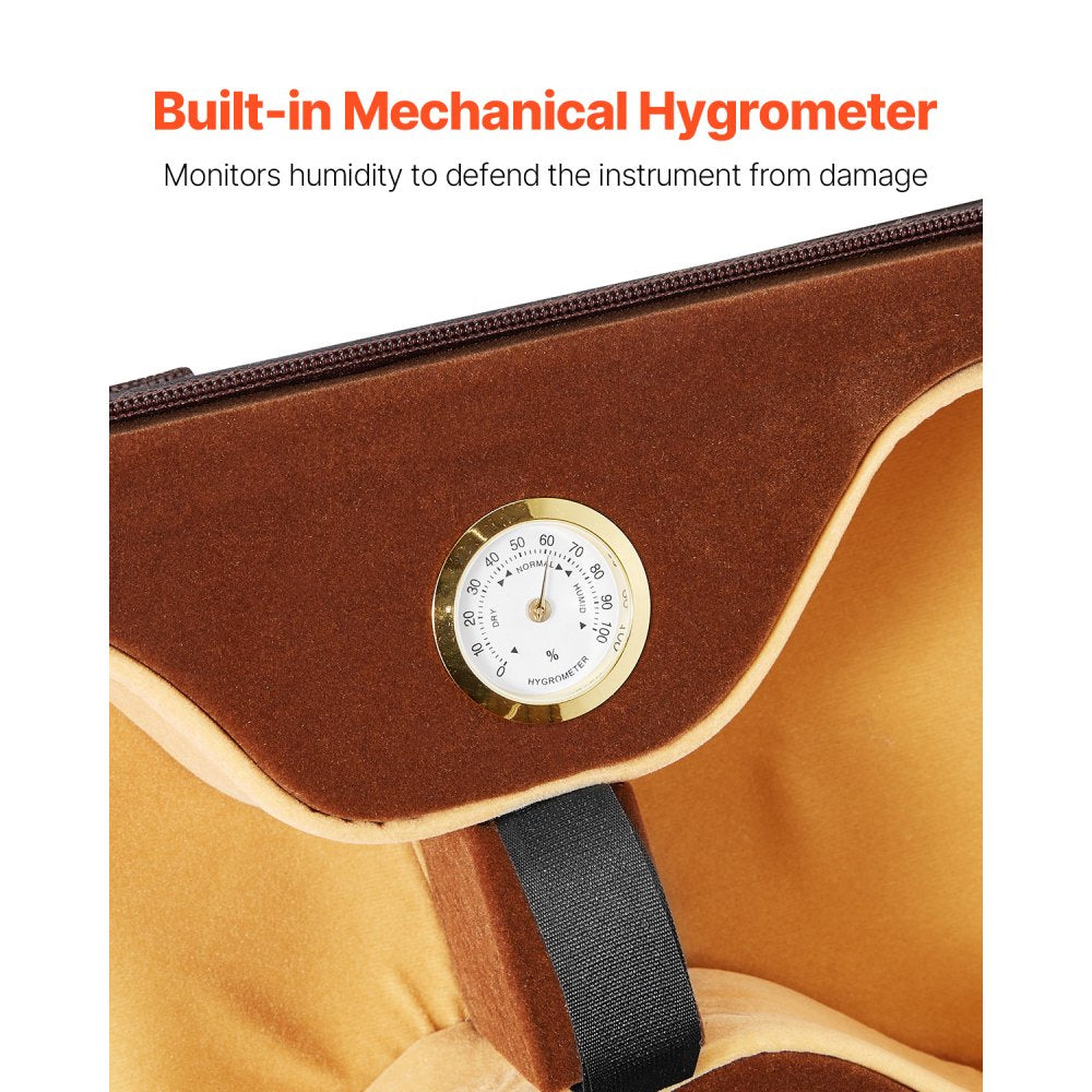 Portable Nylon Fabric 4/4 Full Size Violin Case Anti-Scratch Travel Carrying Bag