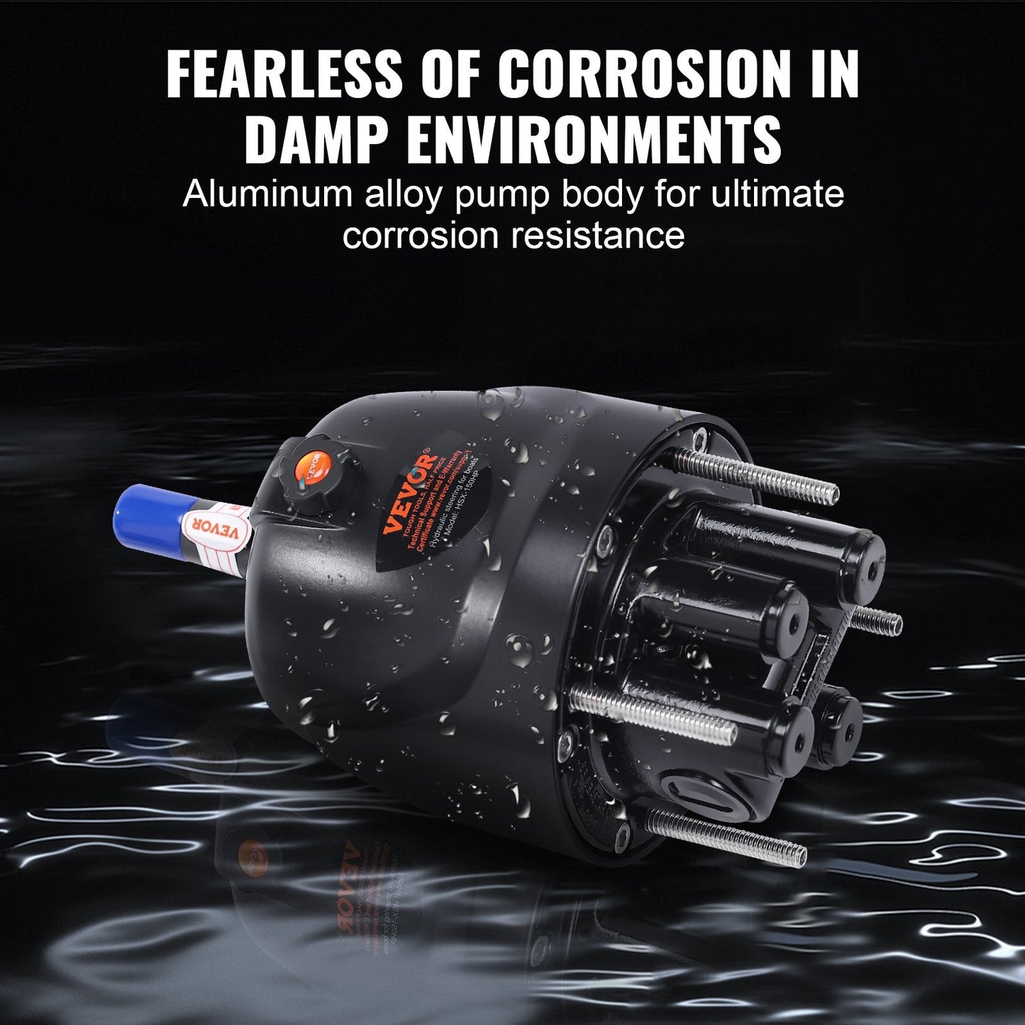 Hydraulic Outboard Steering Pump, 150HP, 1.4 Cubic Meters, Front Mount Helm