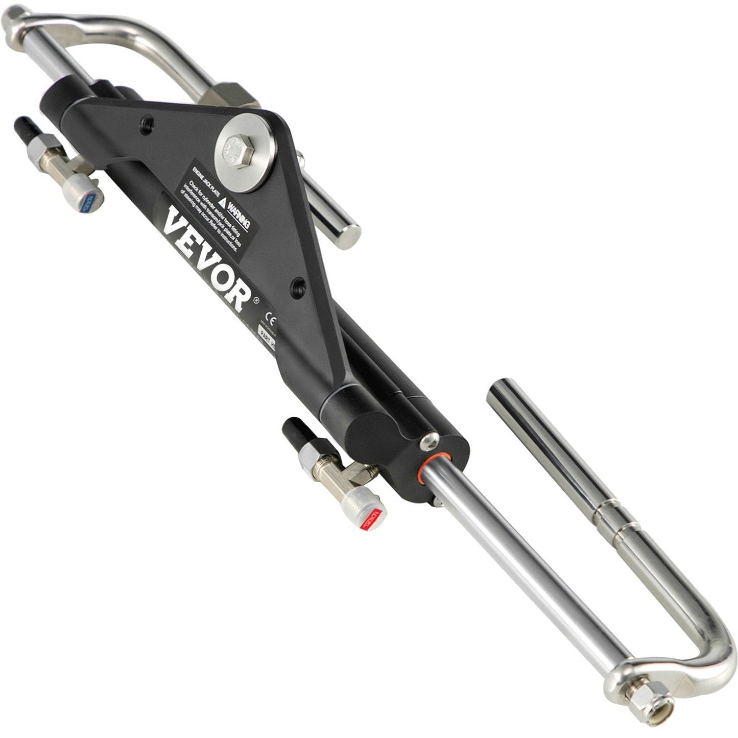 Front Mount Hydraulic Steering Cylinder for Outboard Motors Up to 150HP